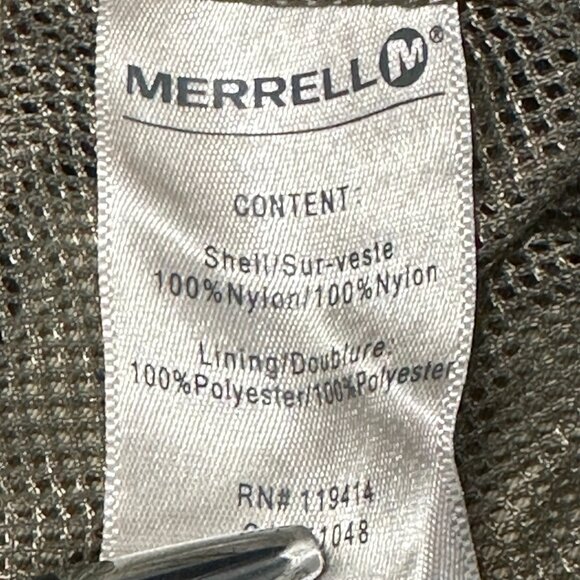 Merrell Swim Shorts - Size XL - Khaki Opti-Wick UPF 50 Nylon Belted Trunks - Picture 8 of 10